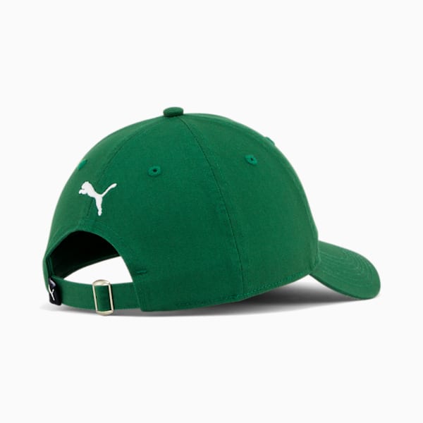 PUMA #1 Relaxed Fit Adjustable Hat, GREEN, extralarge