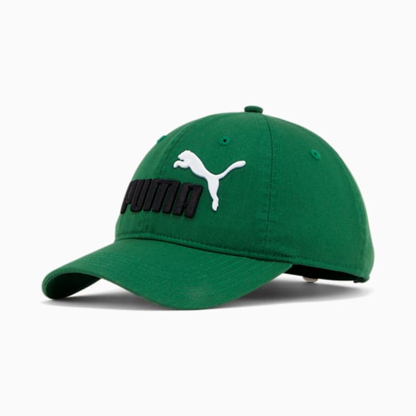 PUMA #1 Relaxed Fit Adjustable Hat, GREEN, extralarge