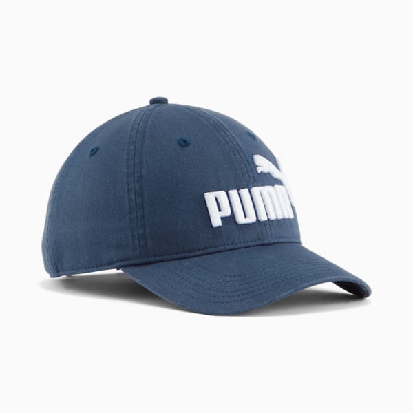 PUMA #1 Relaxed Fit Adjustable Hat, MEDIUM BLUE, extralarge