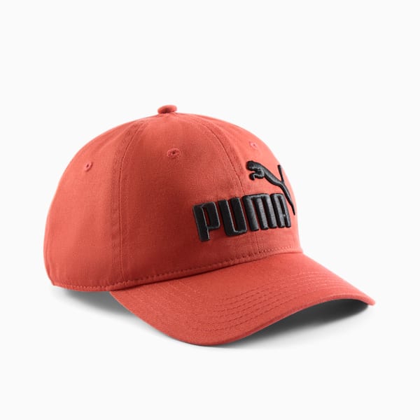Gorra holgada ajustable PUMA #1, DARK RED, extralarge