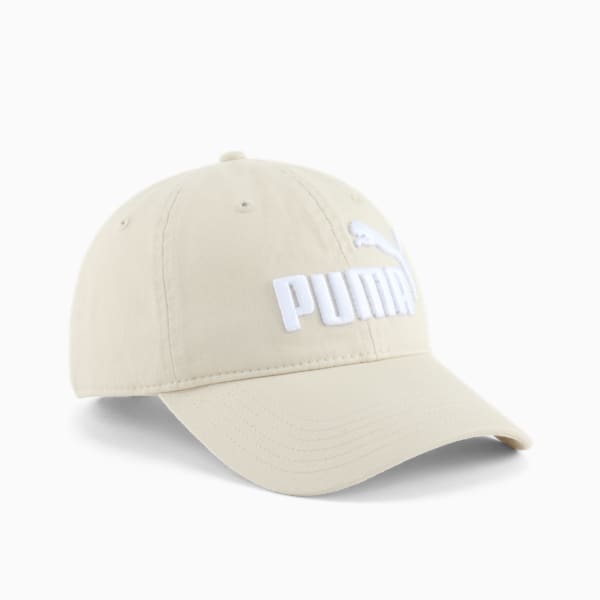 PUMA #1 Relaxed Fit Adjustable Hat, WHITE/NUDE, extralarge