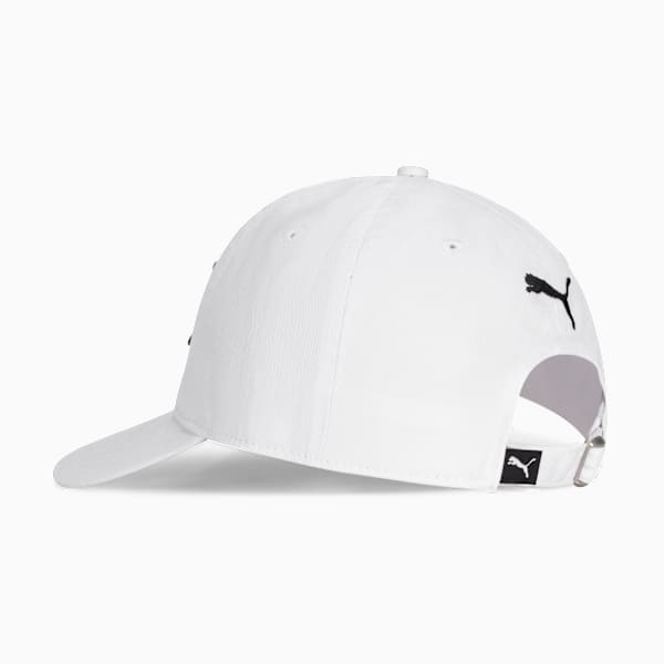 PUMA #1 Relaxed Fit Adjustable Hat, WHITE, extralarge