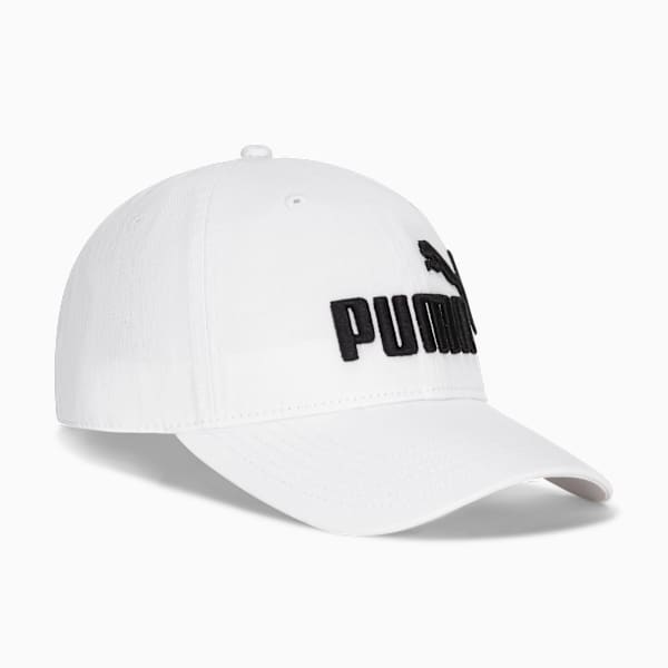 PUMA #1 Relaxed Fit Adjustable Hat, WHITE, extralarge