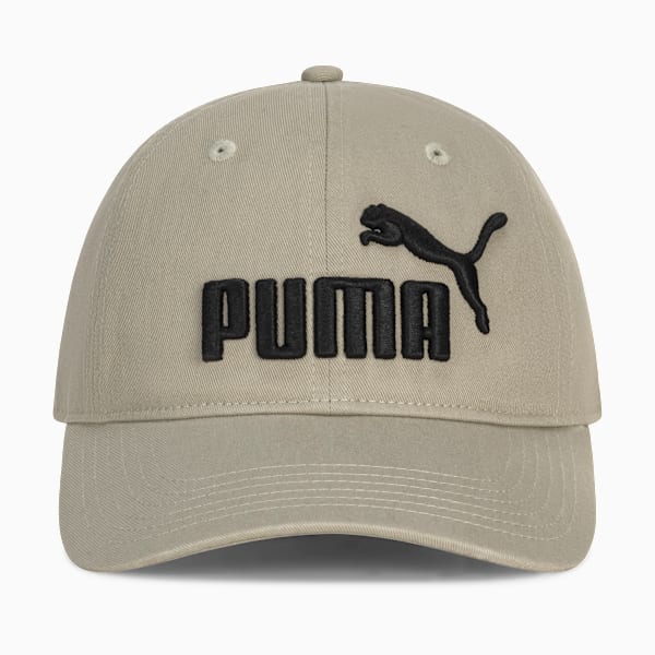 PUMA #1 Relaxed Fit Adjustable Hat, OLIVE/BLACK, extralarge