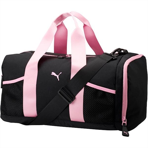 PUMA Upward Duffel Bag, Blk/Pink, extralarge
