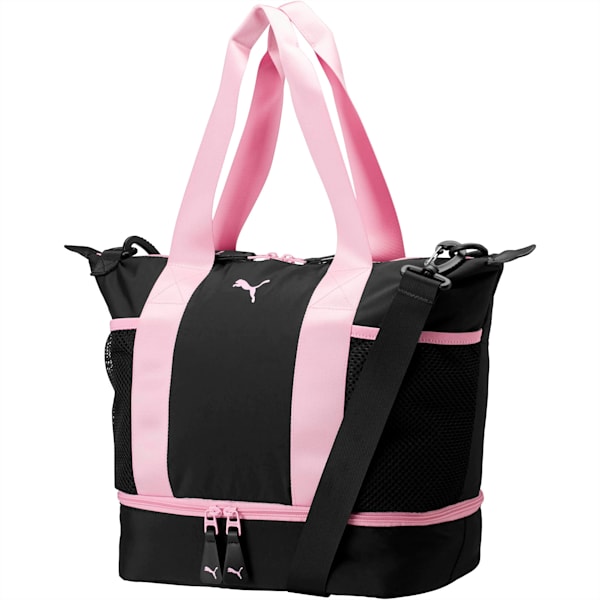 Upward Convertible Tote, Blk/Pink, extralarge