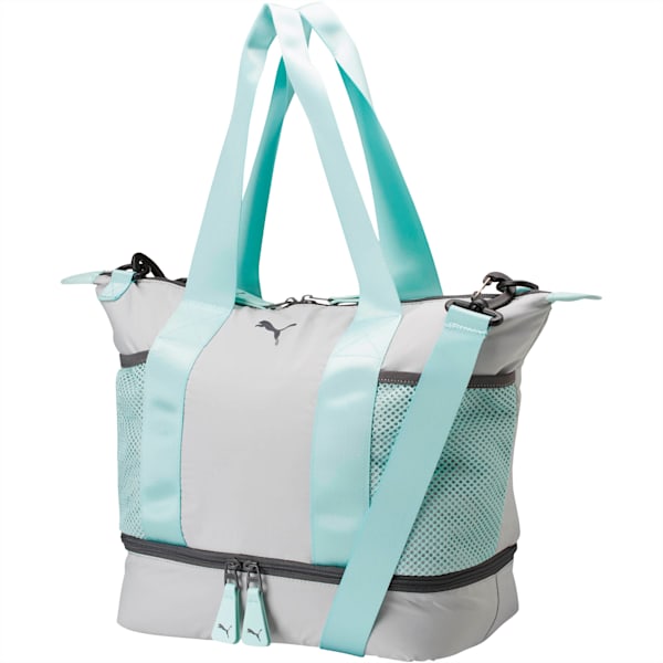 Upward Convertible Tote, GREY / BLUE, extralarge