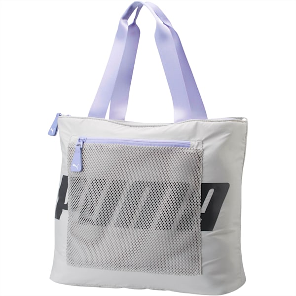 Vicky Tote, Grey/Purple, extralarge