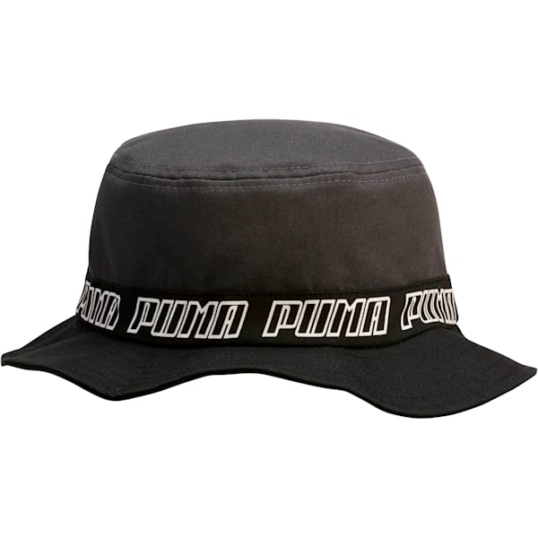 PUMA Bucket Hat, Blk/Gry, extralarge