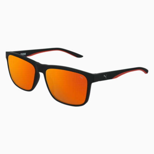 Blaze Sunglasses, BLACK-BLACK-RED, extralarge