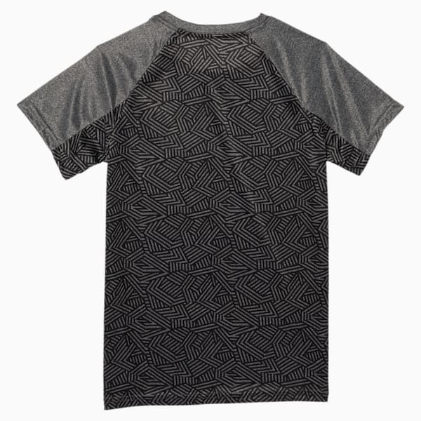 Boys' Performance Top JR, CHARCOAL HEATHER, extralarge