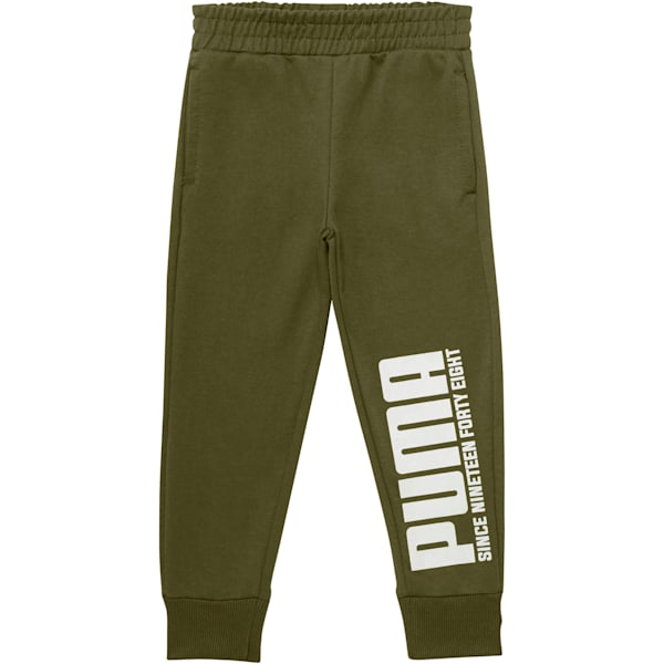 Little Kids' Terry Joggers, OLIVINE, extralarge