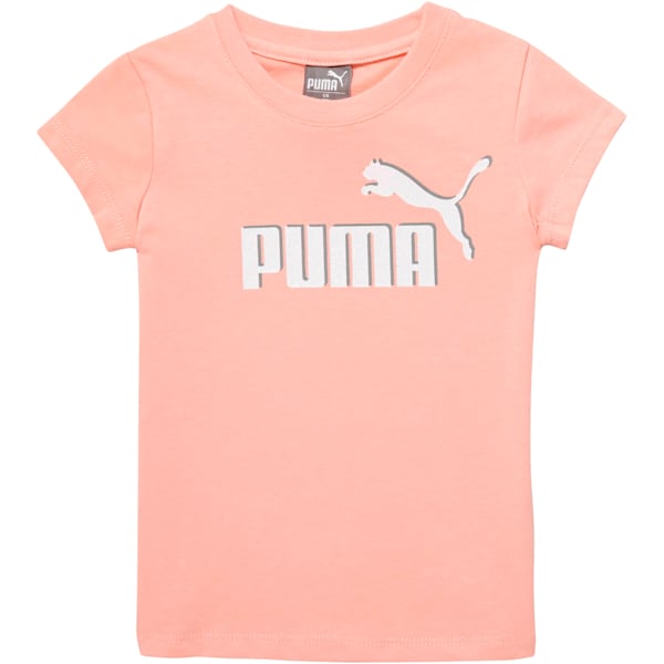 Cotton Jersey Toddler Logo Tee, PEACH BUD, extralarge