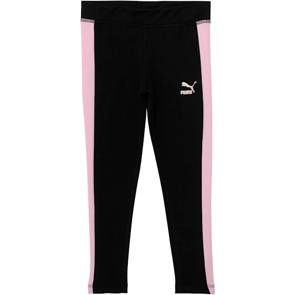 Little Kids' Spandex T7 Leggings, PUMA BLACK, extralarge