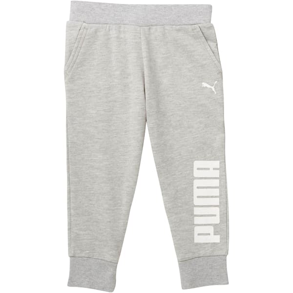 Little Kids' Capri Joggers, LIGHT HEATHER GREY, extralarge