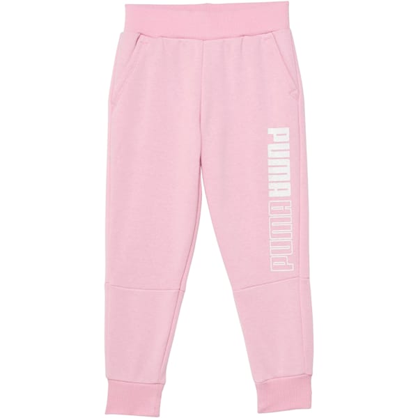 Little Kids' Fleece Joggers, PALE PINK, extralarge