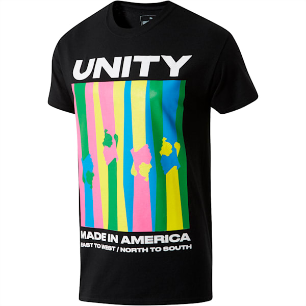 PUMA Unity x MIA x Josh Vides Classic Short Sleeve T-Shirt, Black, extralarge