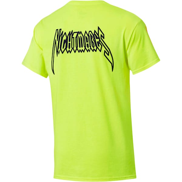 PUMA x DCMX Nightmares Tee, Safety Green, extralarge