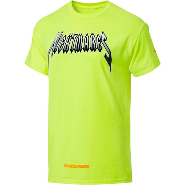 PUMA x DCMX Nightmares Tee, Safety Green, extralarge