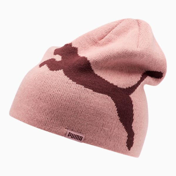 Jumpcat Women's Beanie, Medium Pink, extralarge