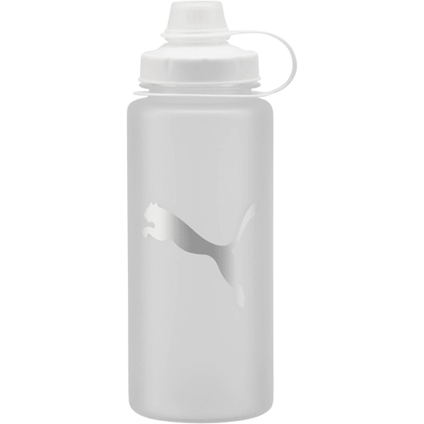 PUMA Little Shot Frosted 24 oz. Water Bottle, Frosted Silver, extralarge