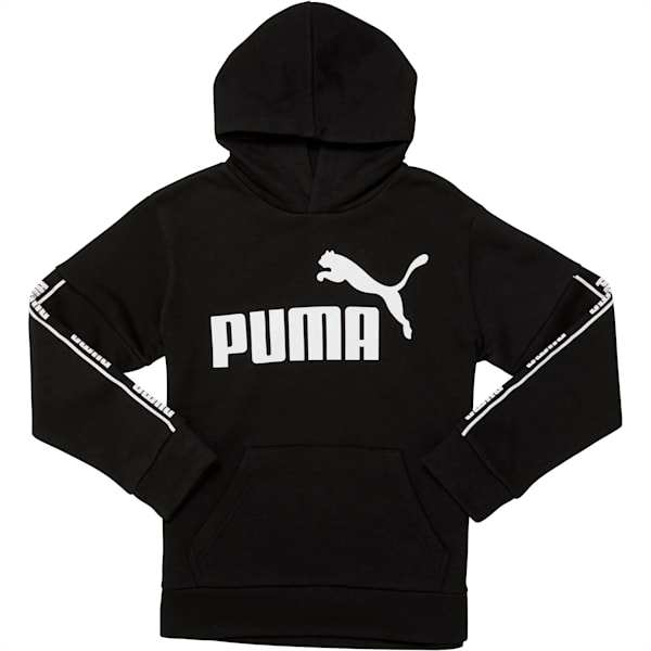 Amplified Pack Boys' Fleece Pullover JR, PUMA BLACK, extralarge