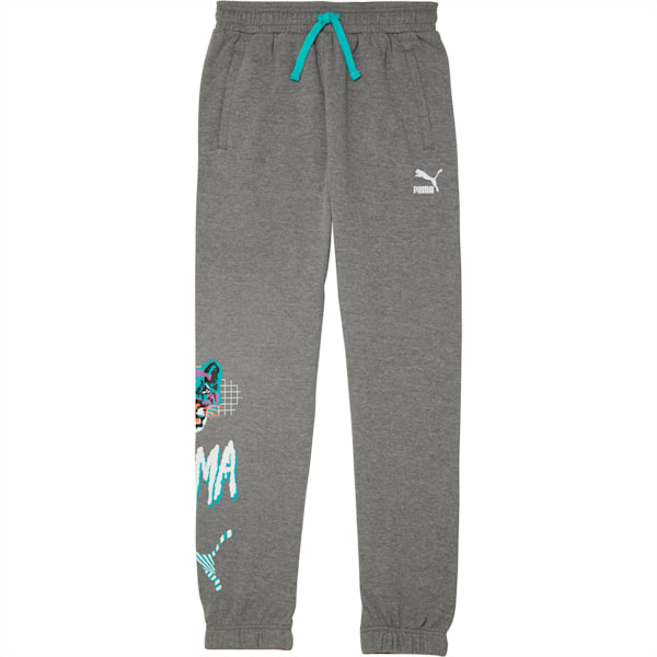 Claw Pack Boys' Fleece Joggers JR, CHARCOAL HEATHER, extralarge