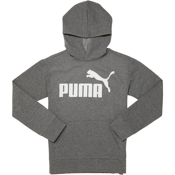 Grey puma hoodie junior hot sale