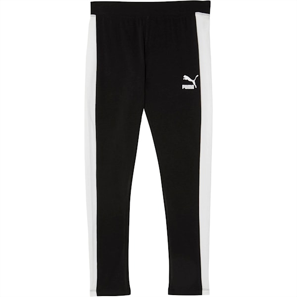 LuXTG Pack Girls' T7 Leggings JR, PUMA BLACK, extralarge