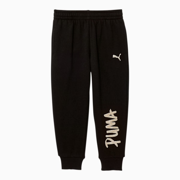 Tag Toddler Fleece Joggers, PUMA BLACK, extralarge