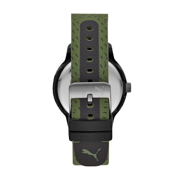 Reset v1 Watch, Black/Green, extralarge