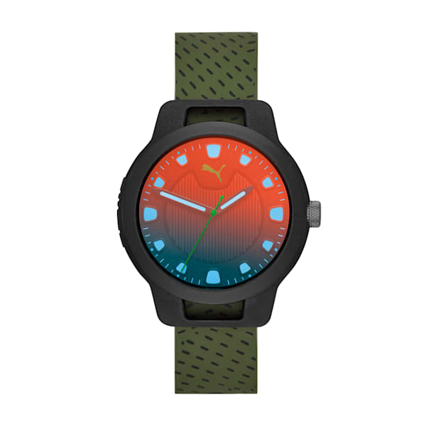 Reset v1 Watch, Black/Green, extralarge