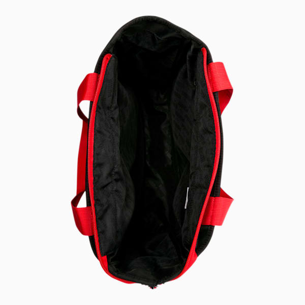 Boroughs Tote Bag, Black/Red, extralarge