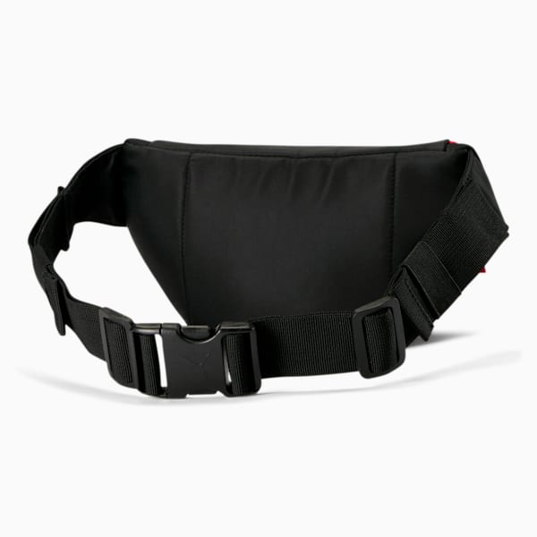 Boroughs Waist Bag, Black/Red, extralarge