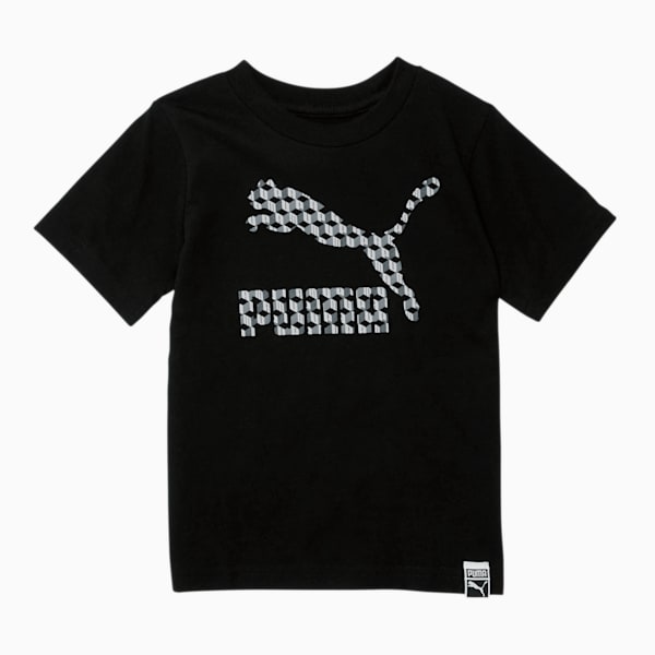 Luxe Pack Toddler Archive Graphic Tee, PUMA BLACK, extralarge