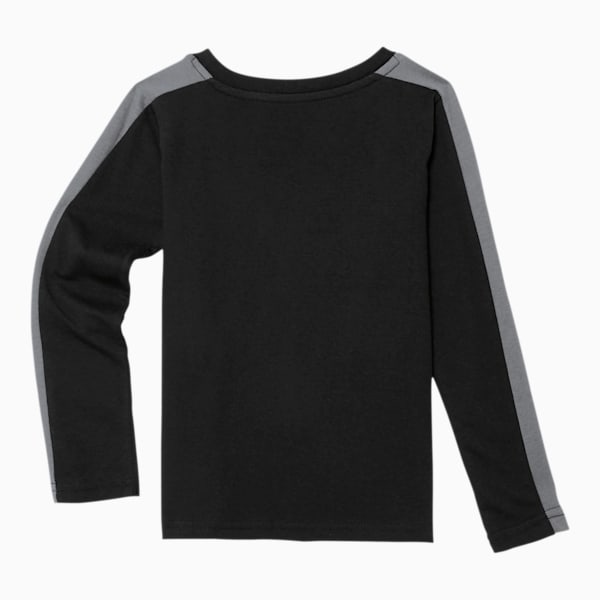 Luxe Pack Toddler T7 Long Sleeve Tee, PUMA BLACK, extralarge