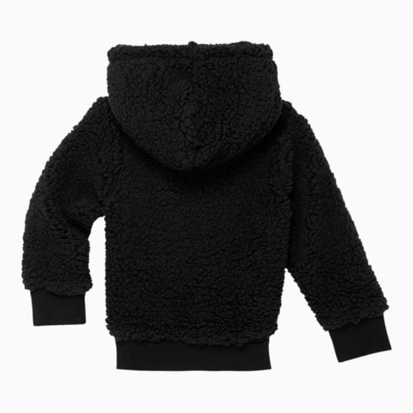 Sherpa Pack Toddler Hoodie, PUMA BLACK, extralarge