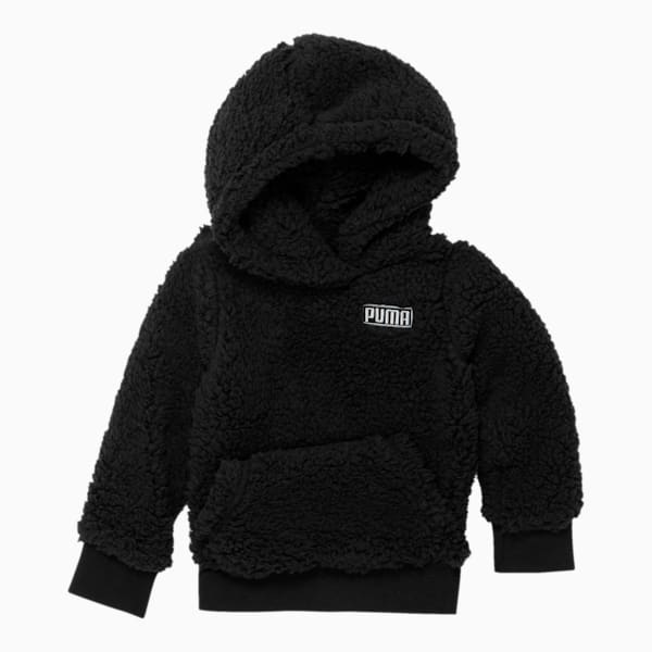 Sherpa Pack Toddler Hoodie, PUMA BLACK, extralarge