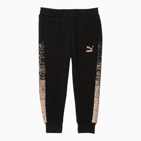 Classics Toddler T7 Glitter Gradient Joggers, PUMA BLACK, extralarge