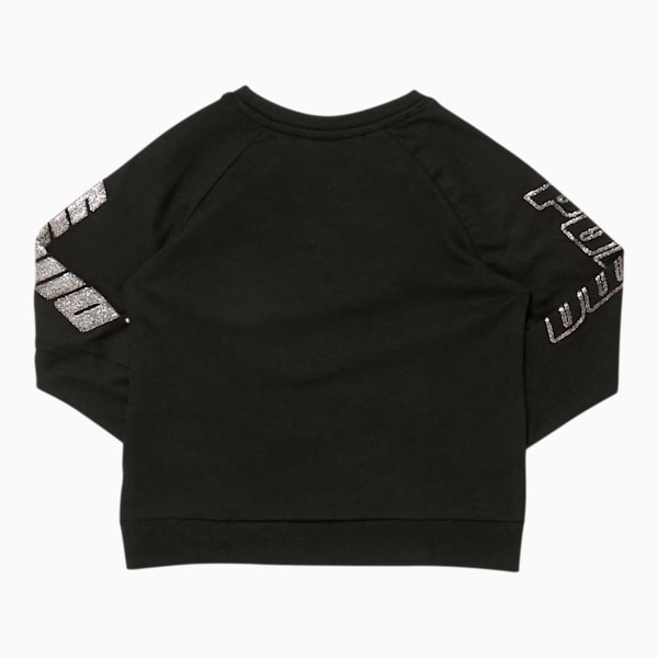 Modern Sports Toddler Long Sleeve Fashion Tee, PUMA BLACK, extralarge