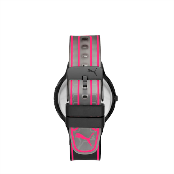 Reset v1 Ombre Watch, Black/Pink, extralarge