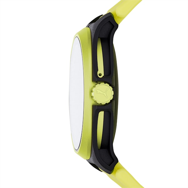 ユニセックス プーマ ハート レート 44mm スマートウォッチ 時計, Yellow/Black, extralarge-IND