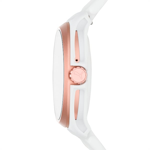 PUMA Smartwatch, White/Rose gold, extralarge