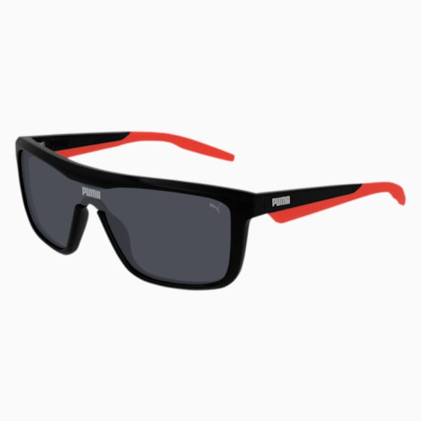 Midtown Sunglasses, BLACK-BLACK-SMOKE, extralarge