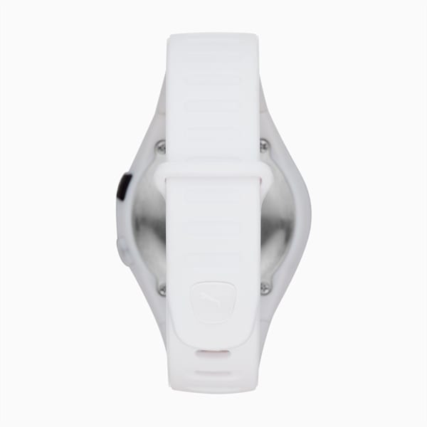 Forever Faster White Digital Watch, White/White, extralarge