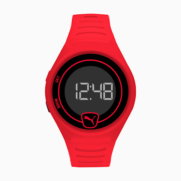 Forever Faster Red Digital Watch, Red/Black, extralarge
