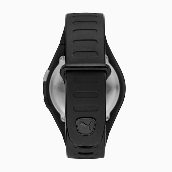 Forever Faster Black Digital Watch, Black/Black, extralarge