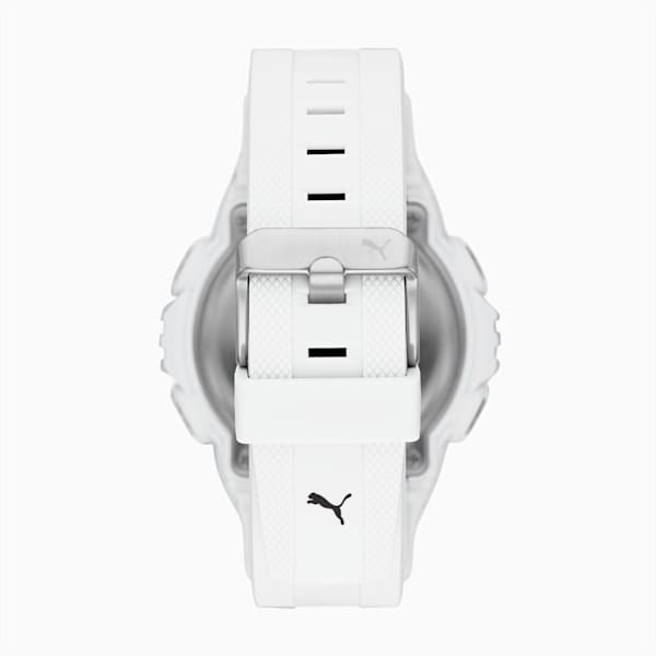 White colour digital watch discount