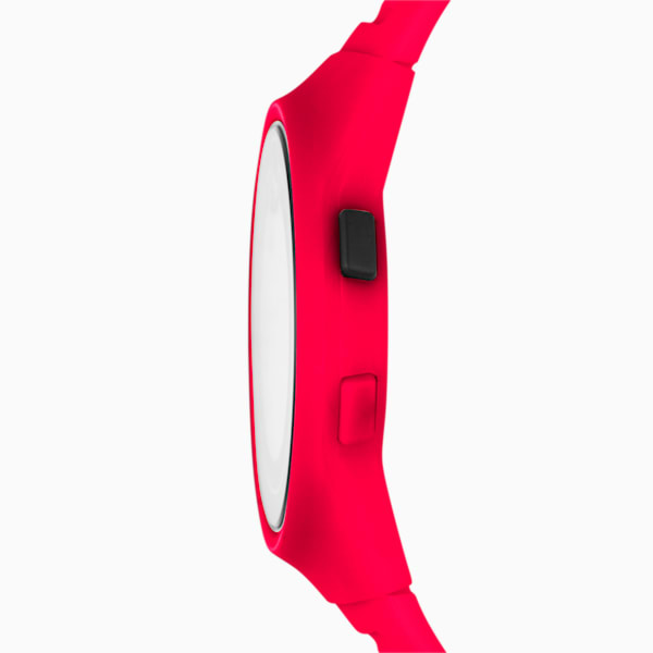 Forever Faster WH Red Digital Watch, Red/Red, extralarge