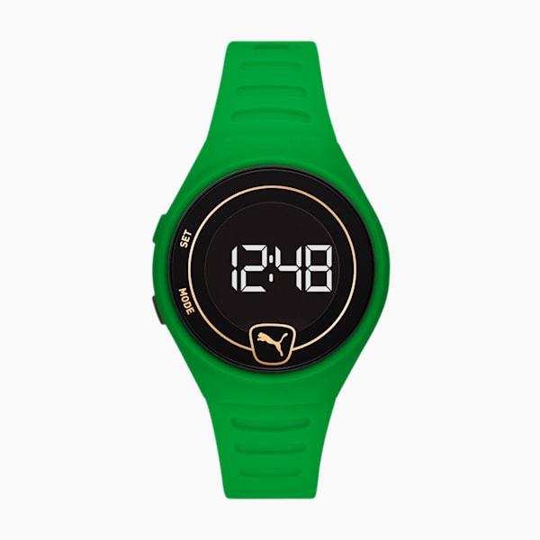 Forever Faster WH Green Digital Watch, Green/Green, extralarge